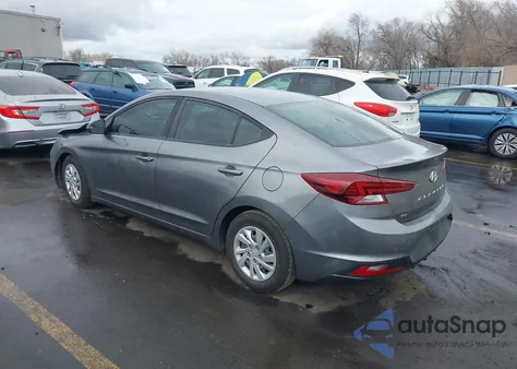 2019 Hyundai Elantra Se z USA, uszkodzony, nr VIN 5NPD74LFXKH493129